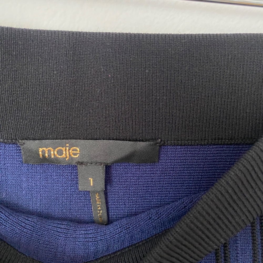 Maje knit pleated skirt - Picture 6 of 7